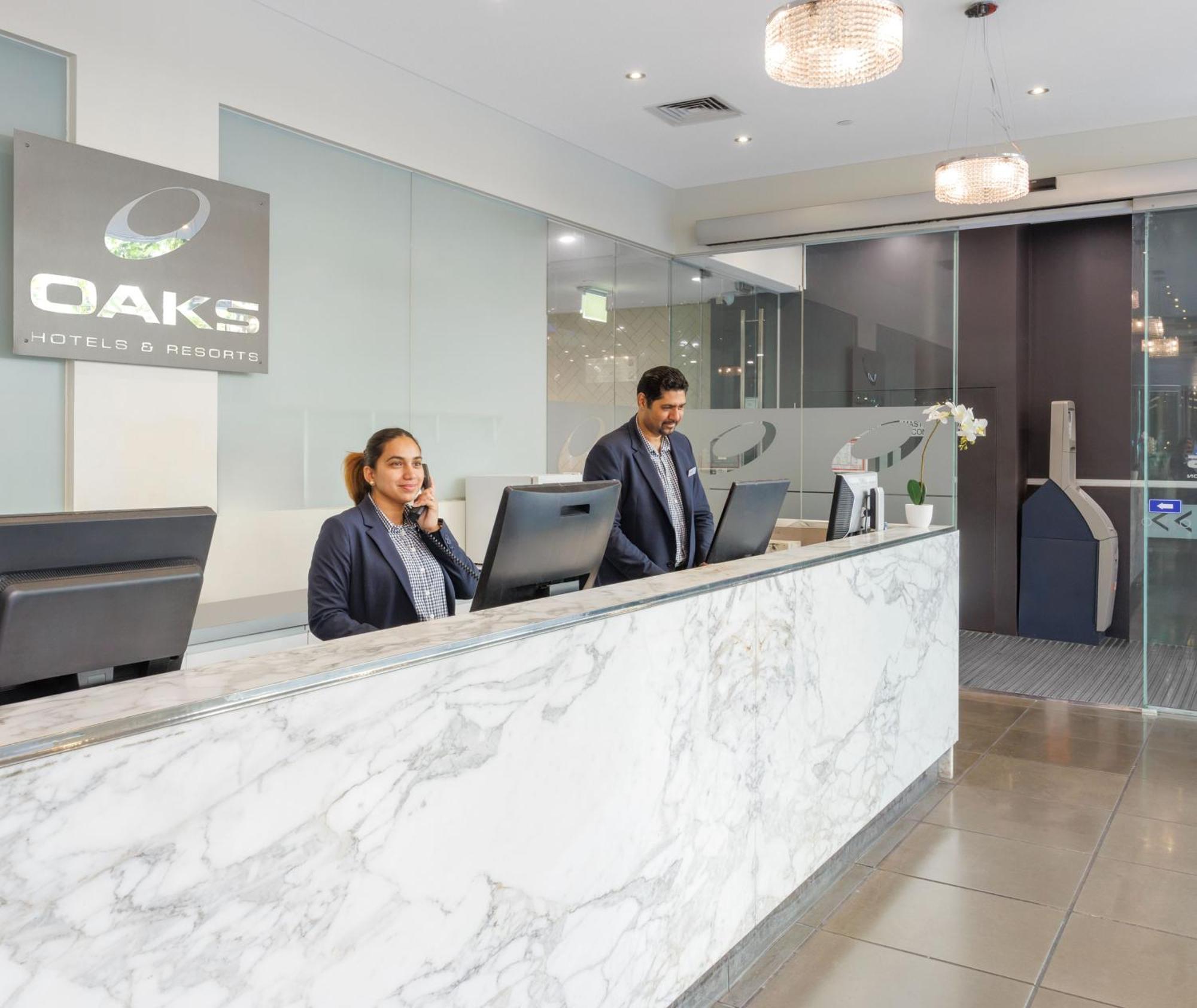 Oaks Melbourne On Collins Suites Buitenkant foto